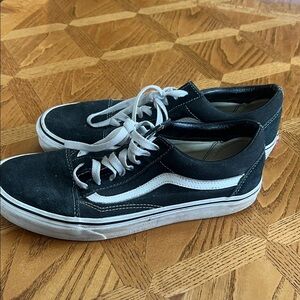 Vans Classic Black and White Sneakers